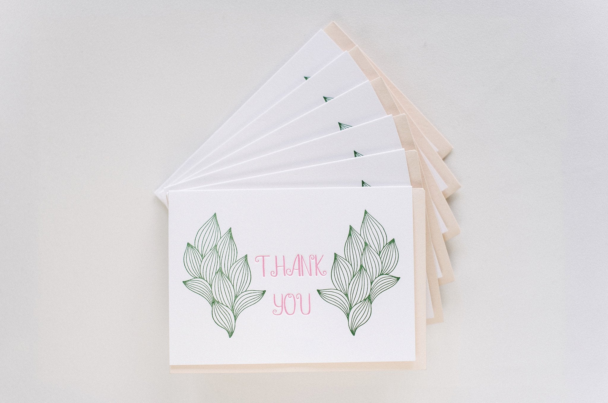 Botanical Thank You - Boxed Set of Six
