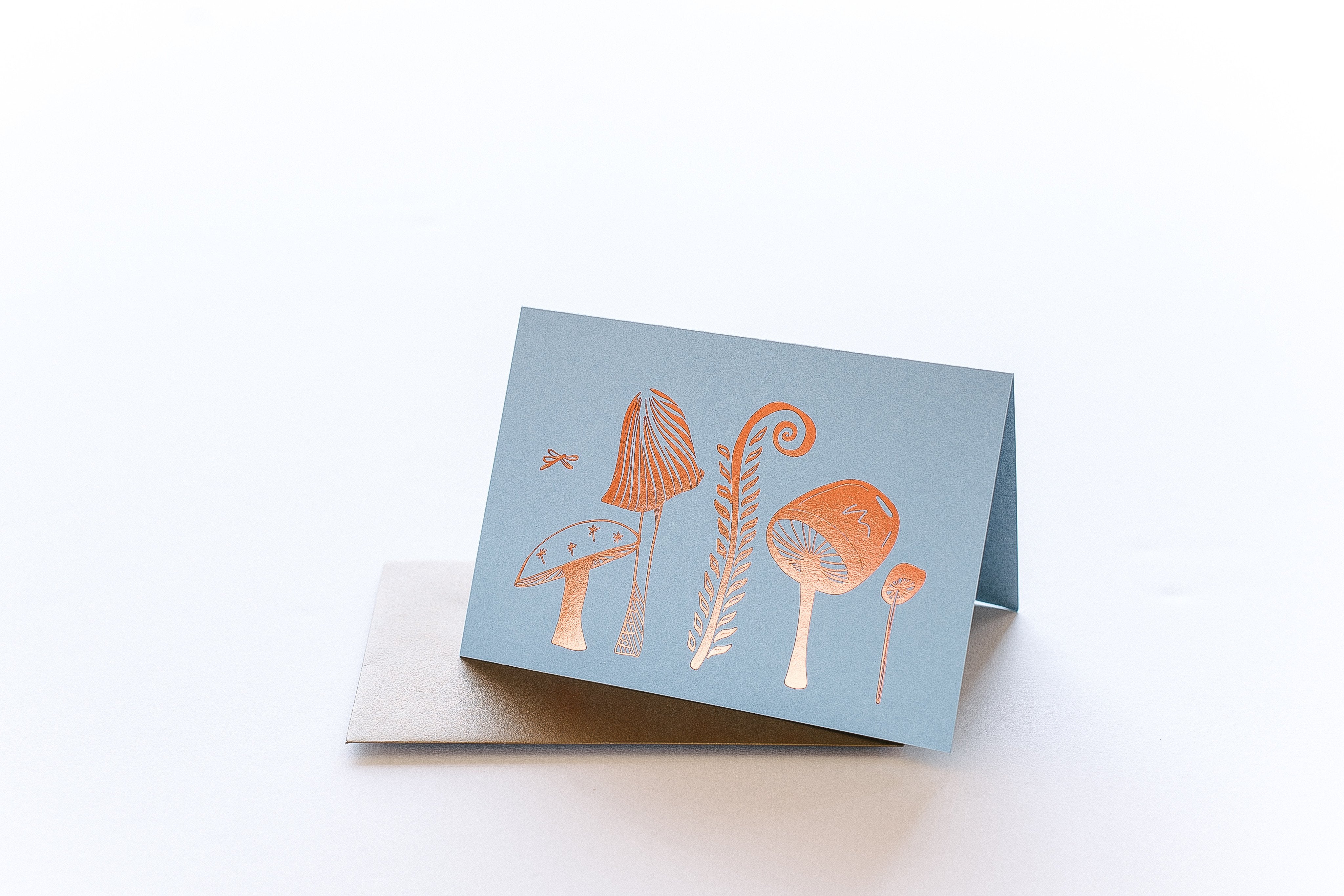 Enchanted Mushroom Garden Stationery - Boxed Set of Six