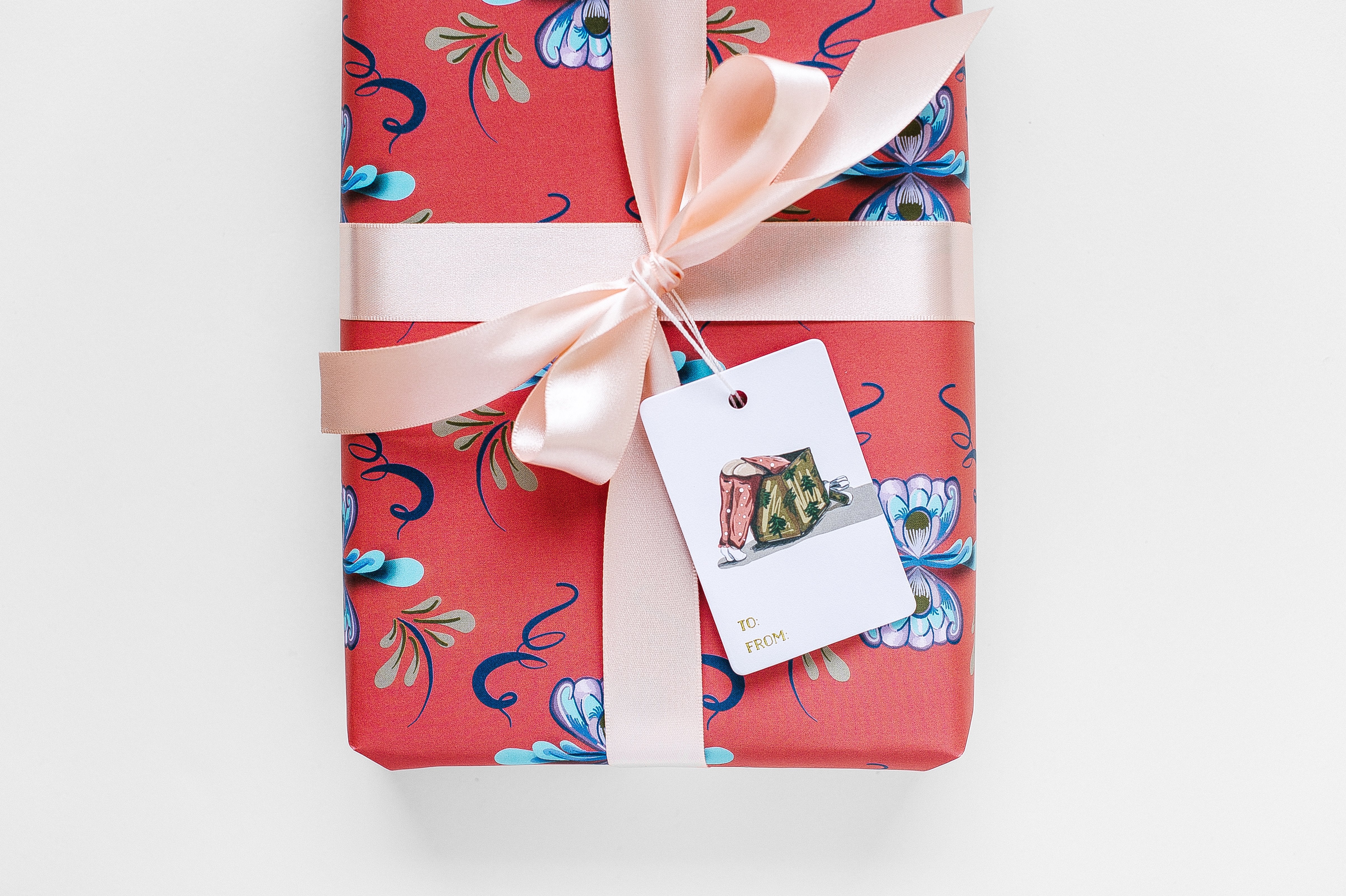 Cheeky Christmas Gift Tag Set