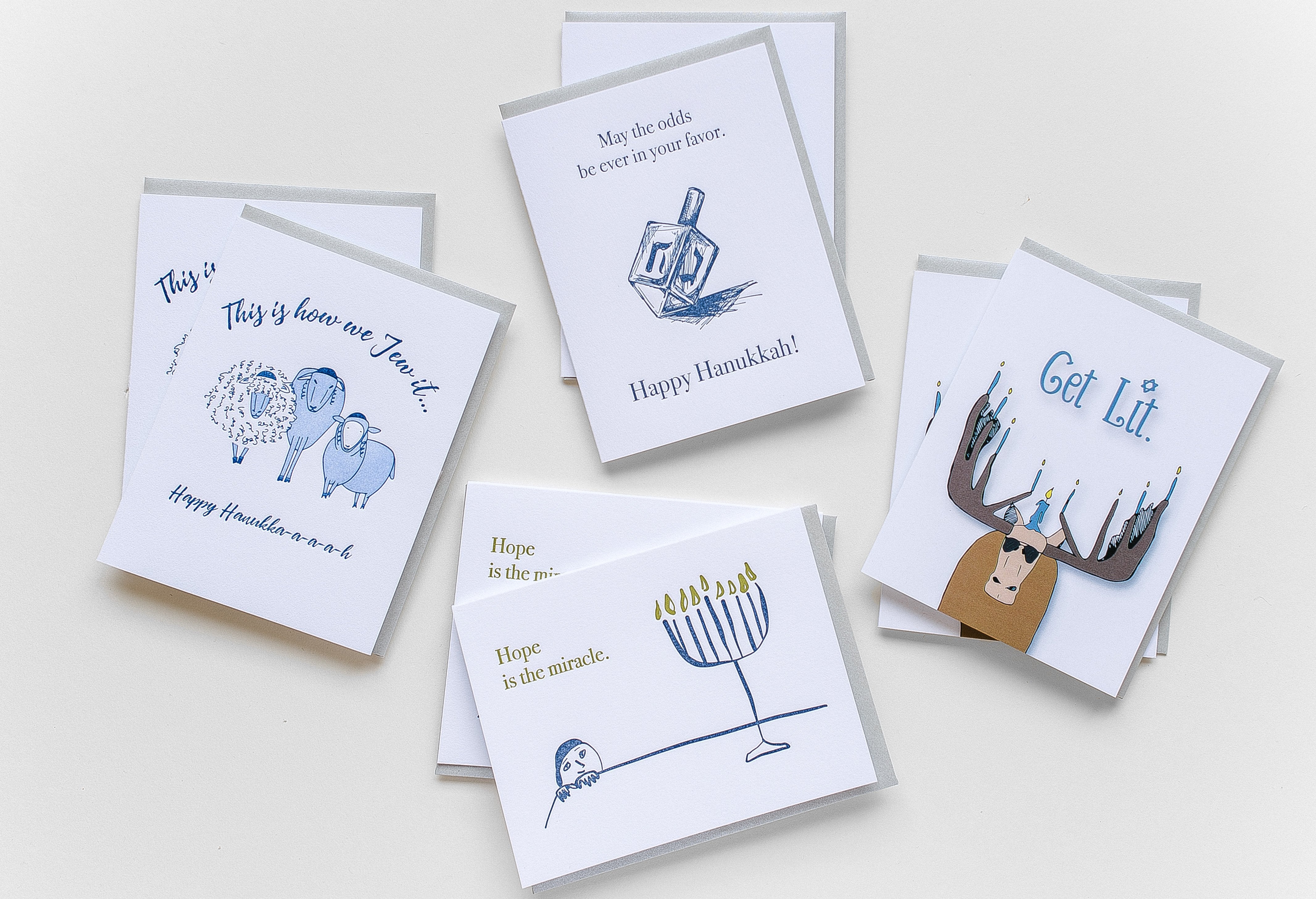 Hanukkah Variety - Boxed Set of Eight