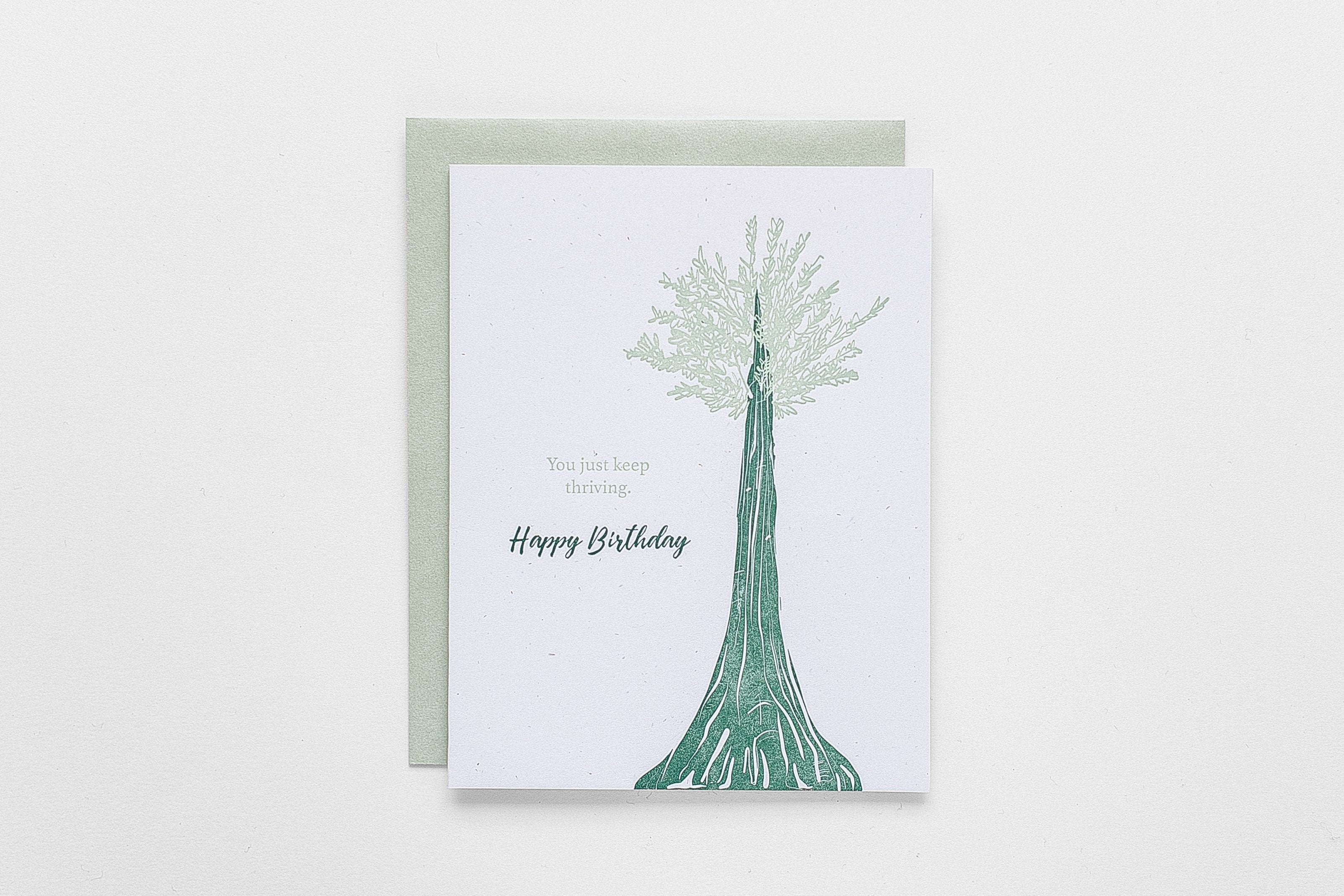 Just Keep Thriving Birthday