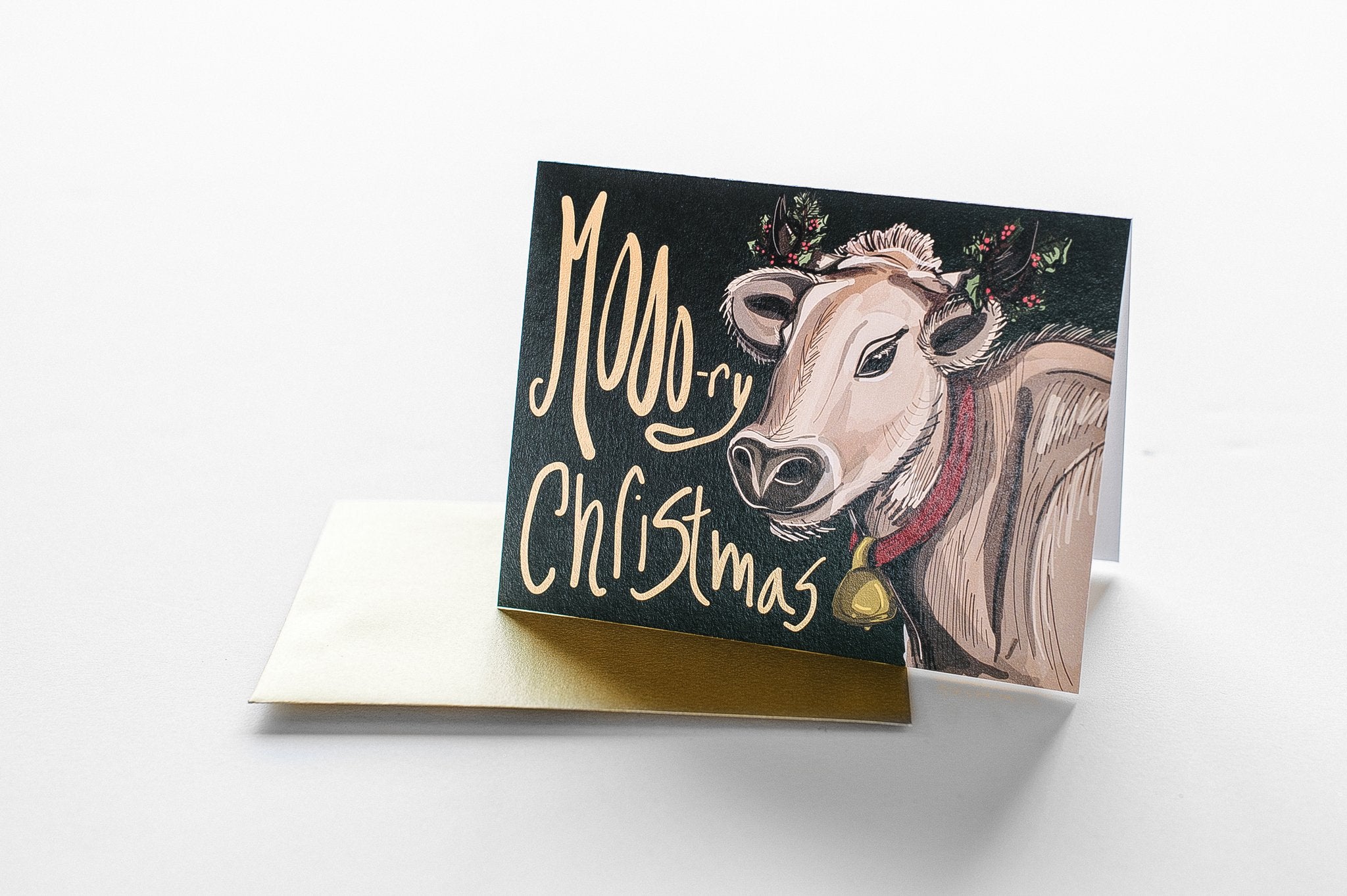 Mooo-ry Christmas - Boxed Set of Eight