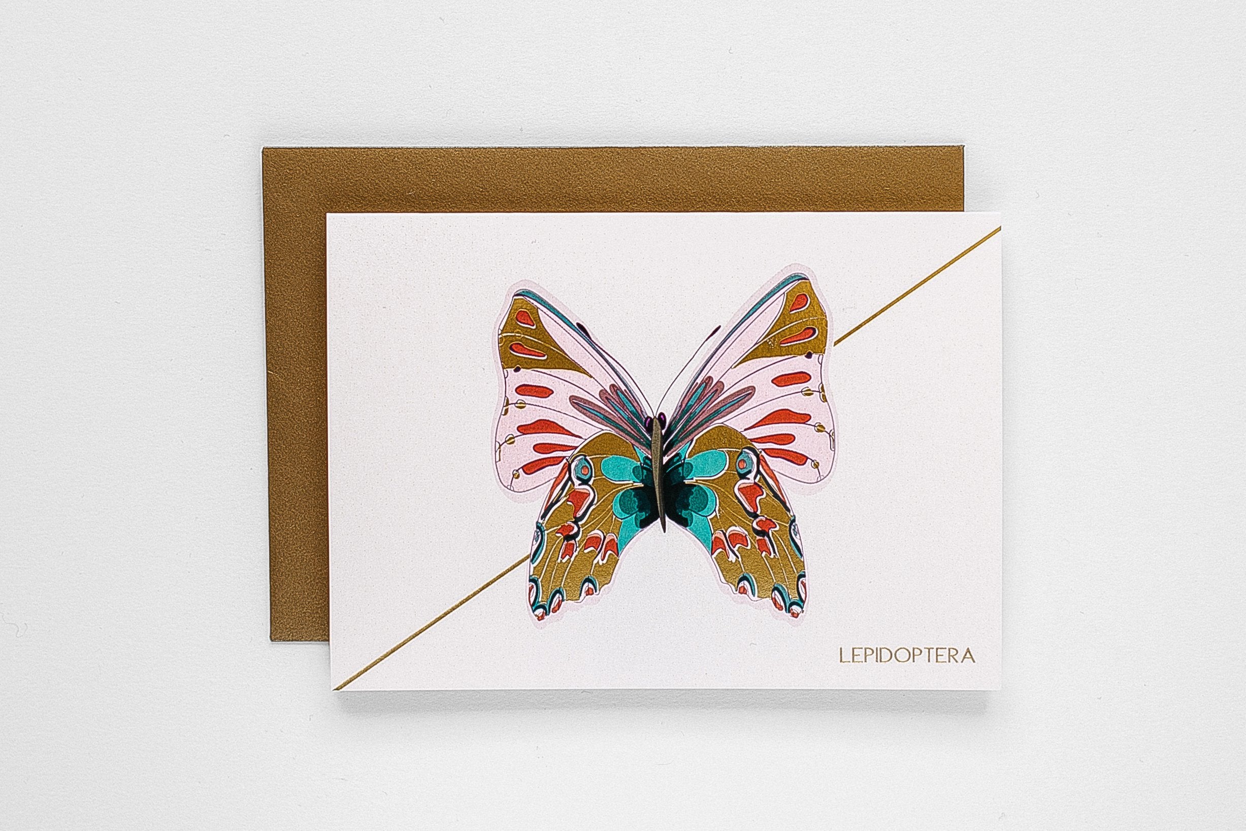 Rose Monarch Stationery