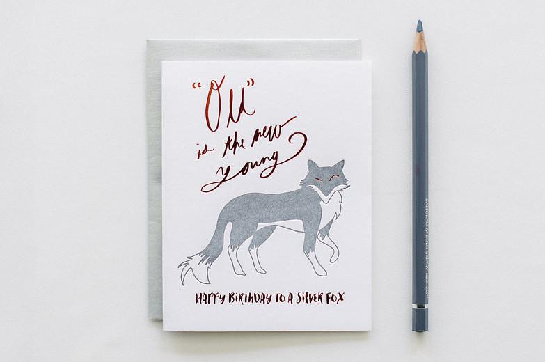 Silver Fox Birthday