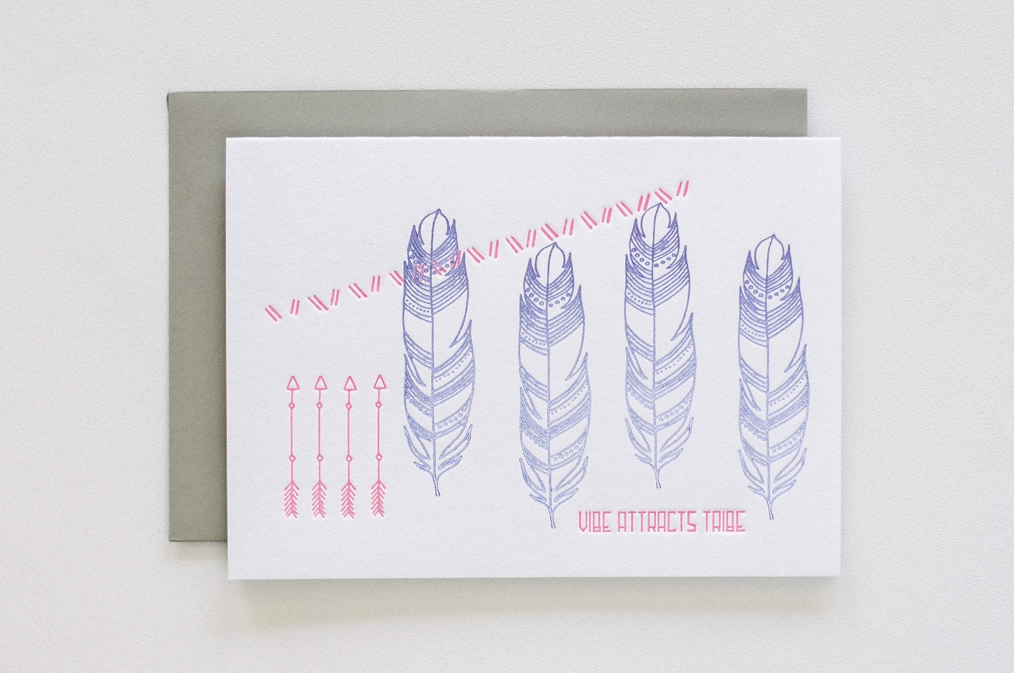 Vibe Attracts Tribe Stationery